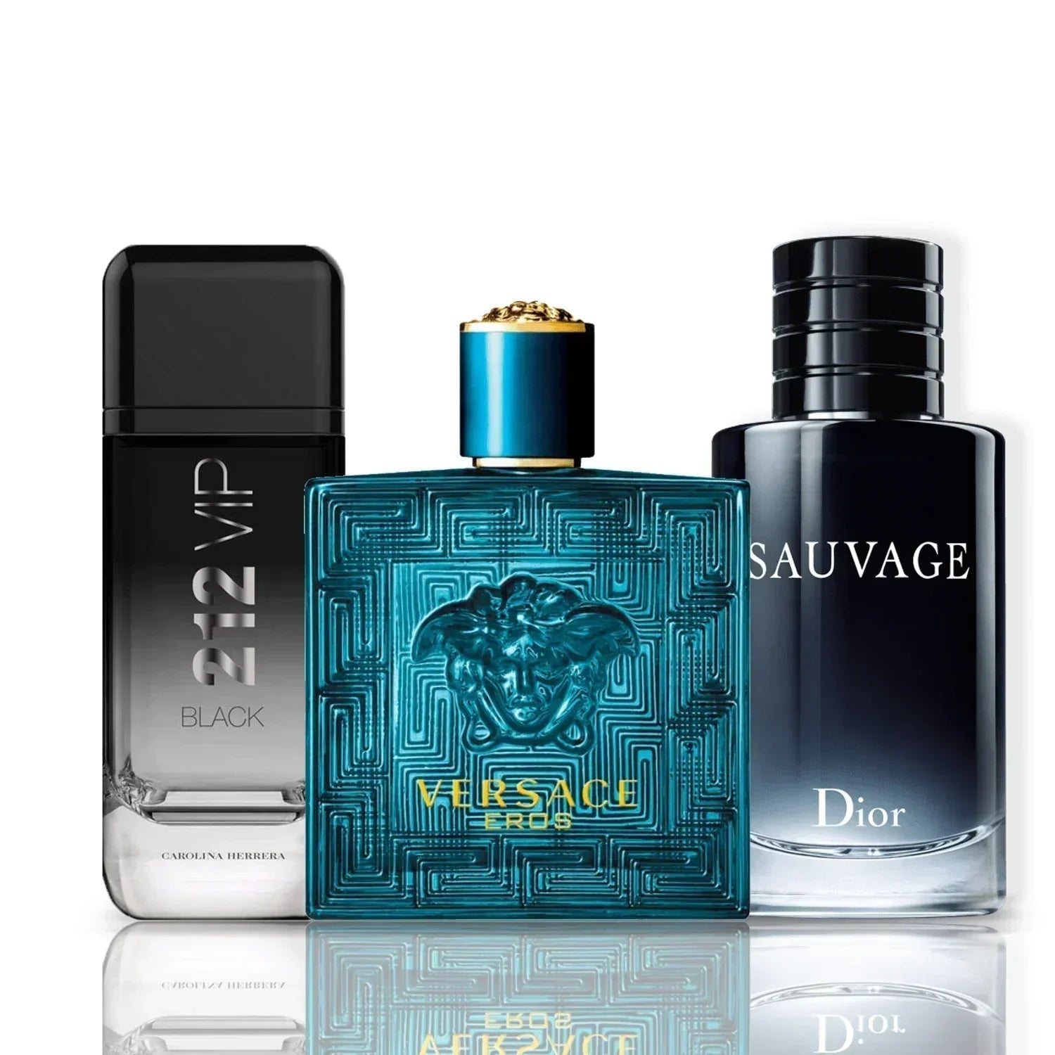 Set 3 Profumi | Eros · Sauvage · 212 VIP Black